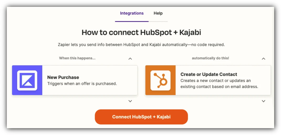 How to Integrate Kajabi with HubSpot