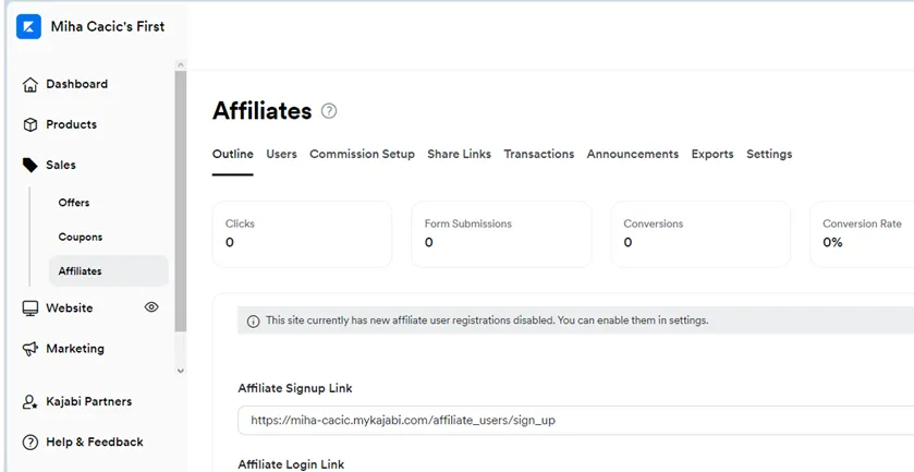 Kajabi Affiliate Program