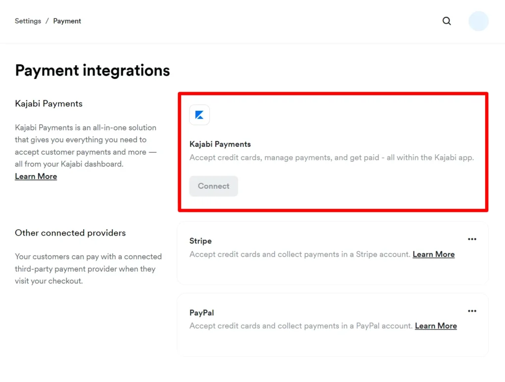 Kajabi Payments